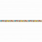 Multicoloured Happy 11th Birthday Foil Banner