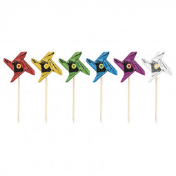 Pinwheels Food Picks