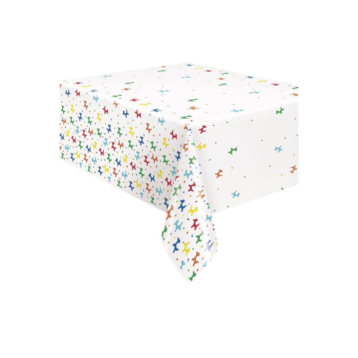 Balloon Dog Plastic Tablecover