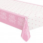 Pink Baby Shower Plastic Tablecover Pink Baby Shower Plastic Tablecover