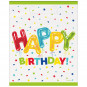 Balloon Birthday Plastic Party Bags