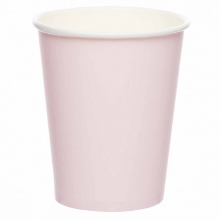 Light Pink Paper Cups