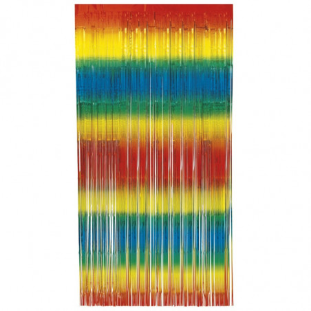Rainbow Door Curtain