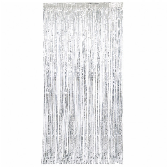 Silver Door Curtain Silver Door Curtain