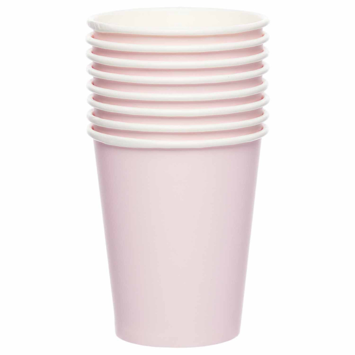 Light Pink Paper Cups