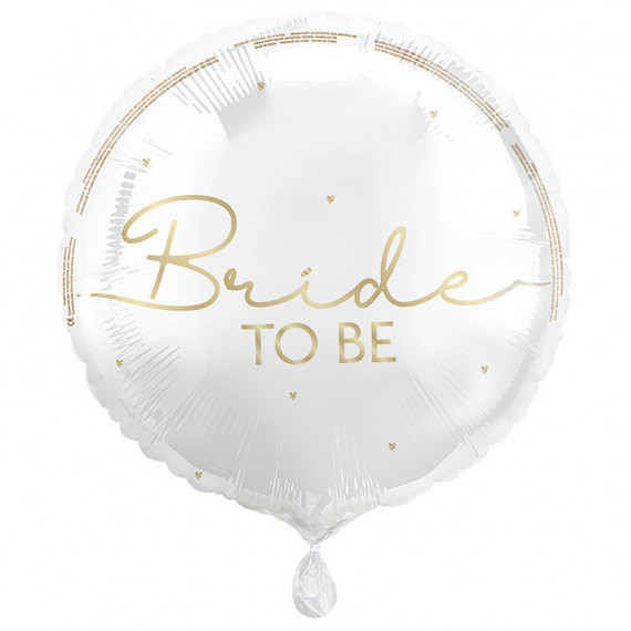 Bride To Be Foil Balloon - Inflated Bride To Be Foil Balloon - Inflated