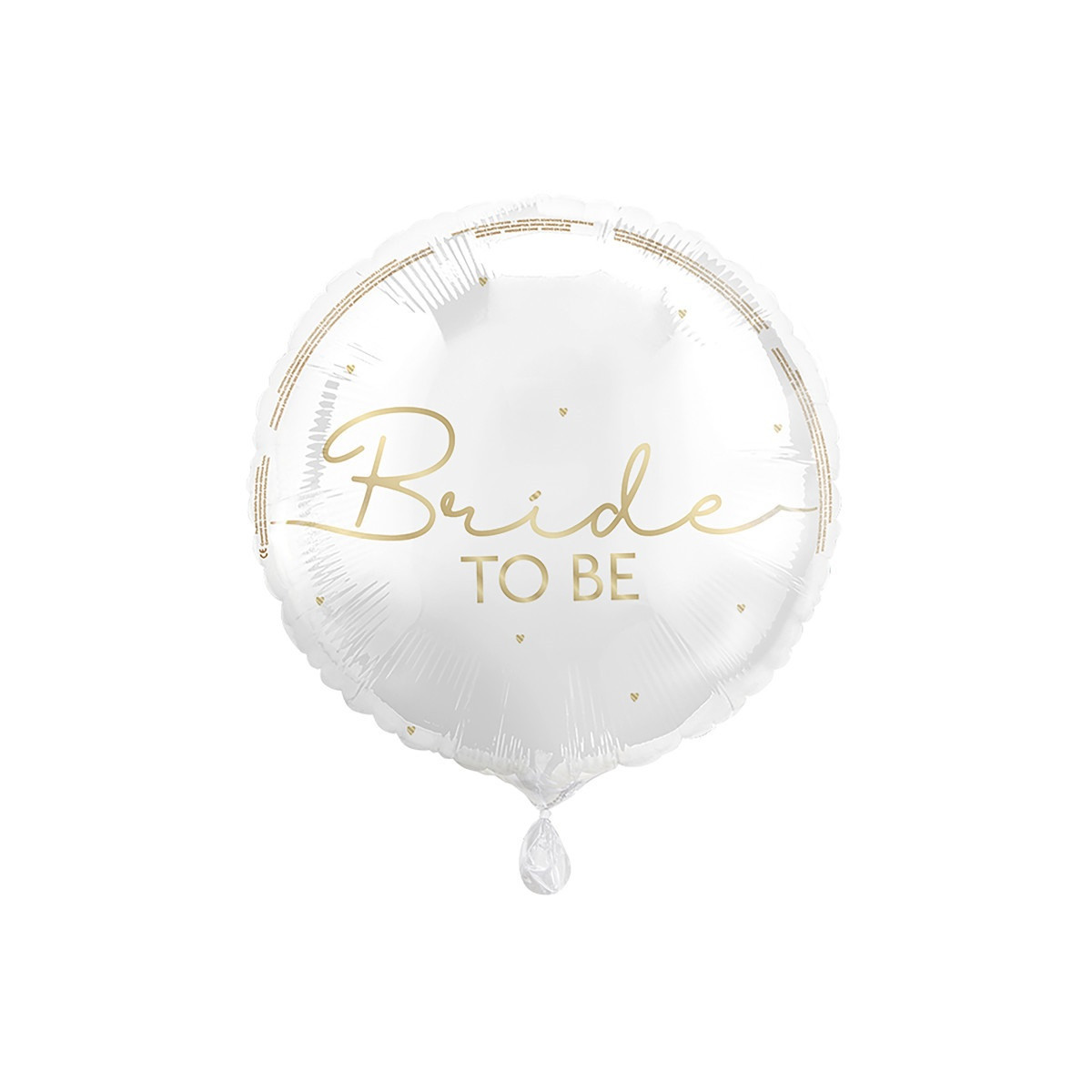 Bride To Be Foil Balloon - Inflated Bride To Be Foil Balloon - Inflated