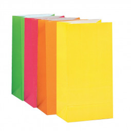 Neon Paper Party Bags