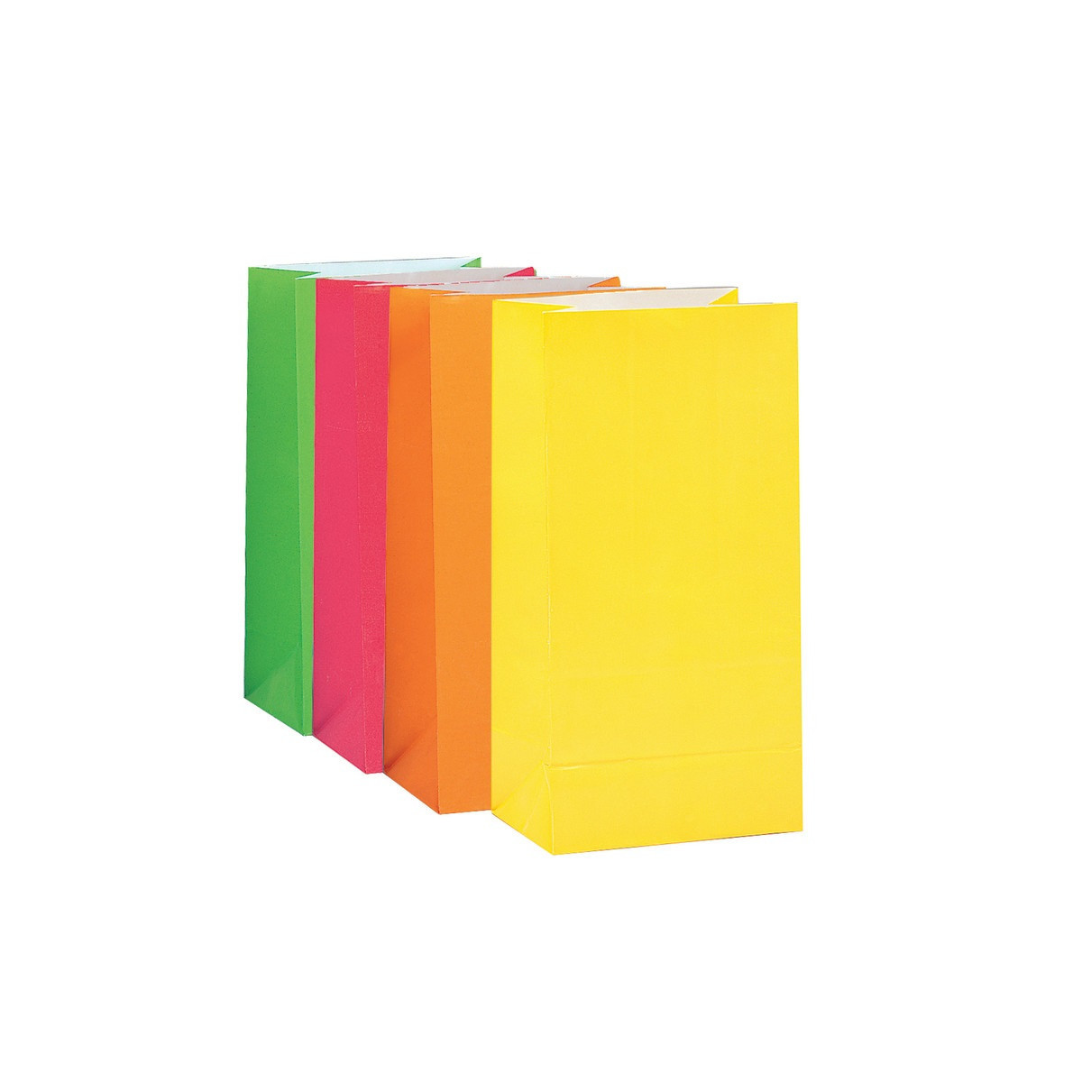 Neon Paper Party Bags