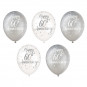 60th Anniversary Latex Balloons - Inflation Options 60th Anniversary Latex Balloons - Inflation Options