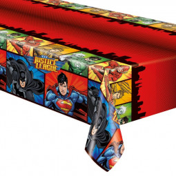 Justice League Plastic Tablecover