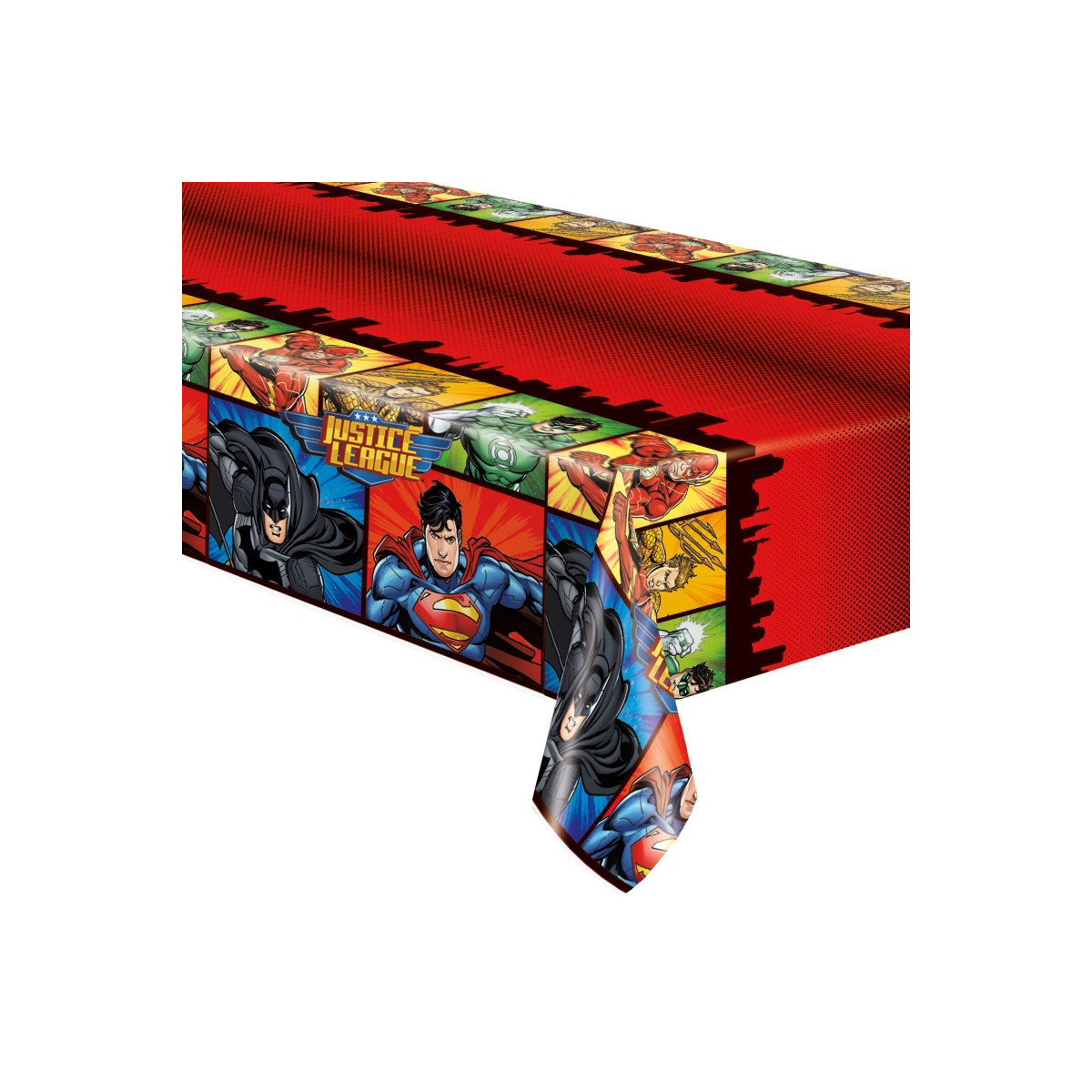 Justice League Plastic Tablecover