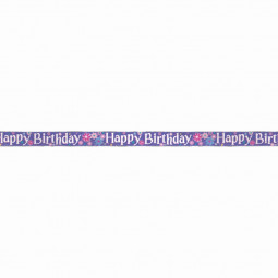 Blossom Happy Birthday Banner