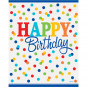 Dotty Birthday Plastic Party Bags