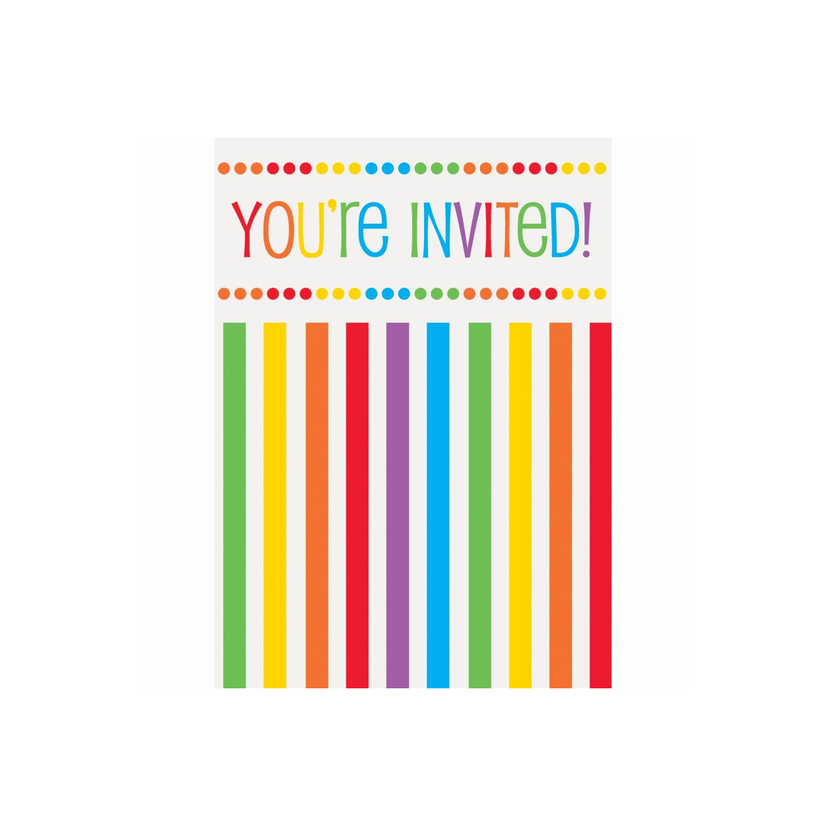 Rainbow Party Invitations Rainbow Party Invitations