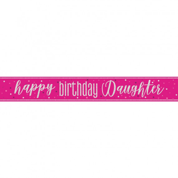 Happy Birthday Daughter Banner