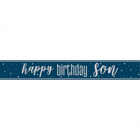 Happy Birthday Son Banner