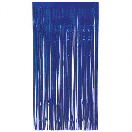 Royal Blue Door Curtain