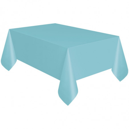 Teal Plastic Tablecover