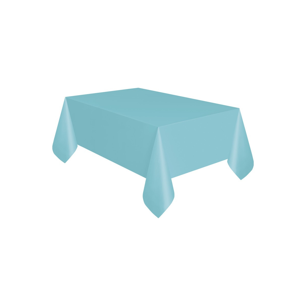 Teal Plastic Tablecover Teal Plastic Tablecover