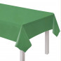Dark Green Plastic Tablecover Dark Green Plastic Tablecover