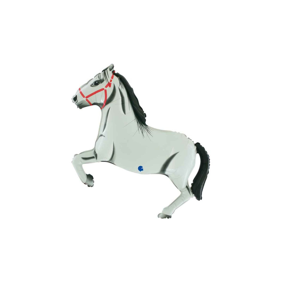 White Horse SuperShape Foil Balloon - Inflated White Horse SuperShape Foil Balloon - Inflated