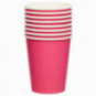 Dark Pink Paper Cups
