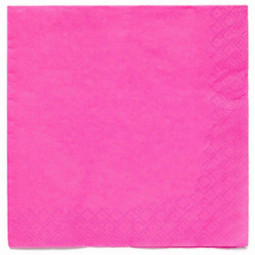 Dark Pink Paper Napkins