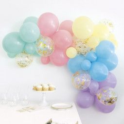 Pastel Balloon Garland Kit - Inflation Options