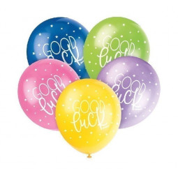 Good Luck Latex Balloons - Inflation Options