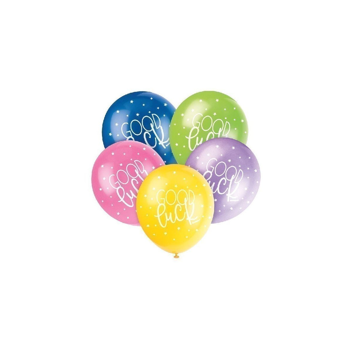 Good Luck Latex Balloons - Inflation Options Good Luck Latex Balloons - Inflation Options