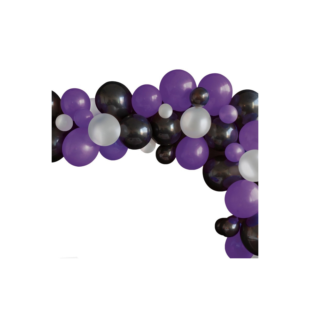 Purple Balloon Garland Kit - Inflation Options Purple Balloon Garland Kit - Inflation Options