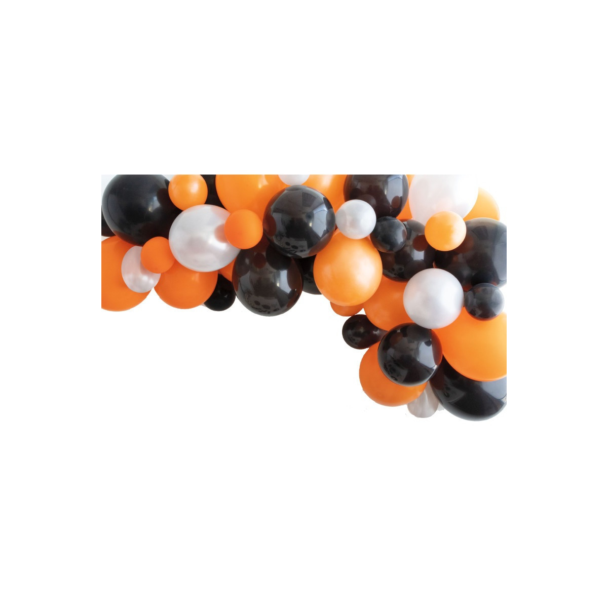 Orange Balloon Garland Kit - Inflation Options Orange Balloon Garland Kit - Inflation Options