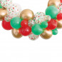 Christmas Balloon Garland Kit - Inflation Options Christmas Balloon Garland Kit - Inflation Options