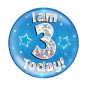 Blue Age 3 Jumbo Badge