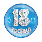 Blue Age 18 Jumbo Badge