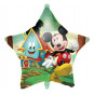 Mickey Mouse Star Foil Balloon - Inflated Mickey Mouse Star Foil Balloon - Inflated