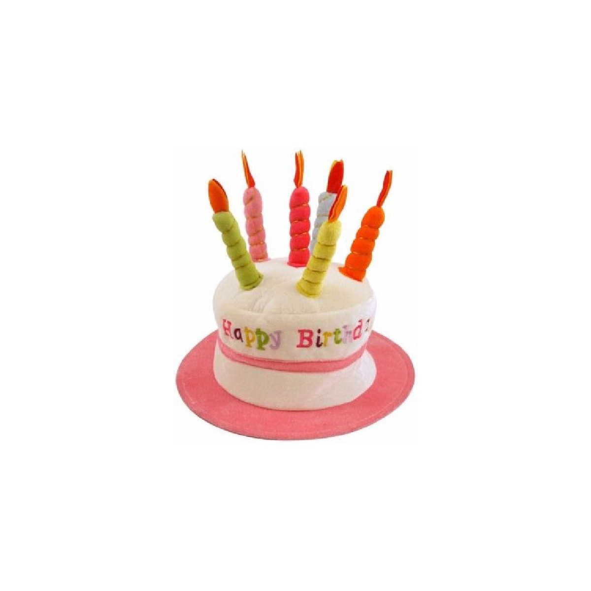 Pink Happy Birthday Cake Hat