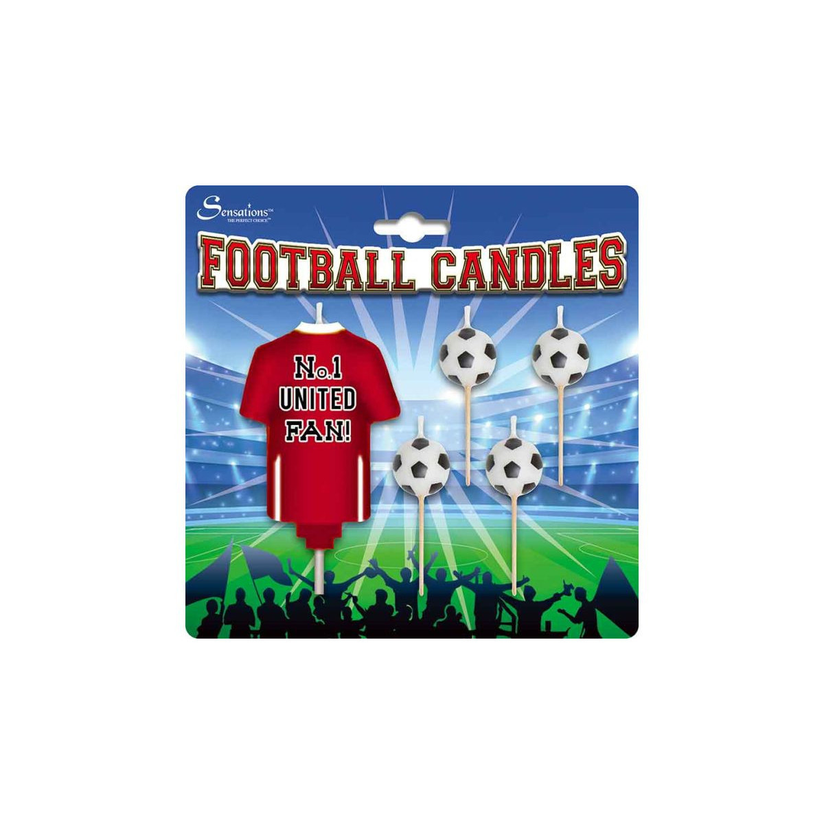 Manchester United Candles Set Manchester United Candles Set