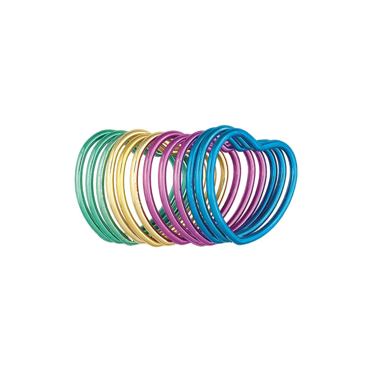 Coloured Heart Bracelets Coloured Heart Bracelets