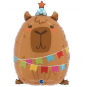 Capybara Supershape Foil Balloon - Inflated