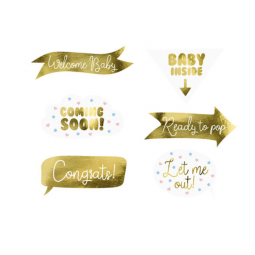 Baby Shower Photo Booth Props