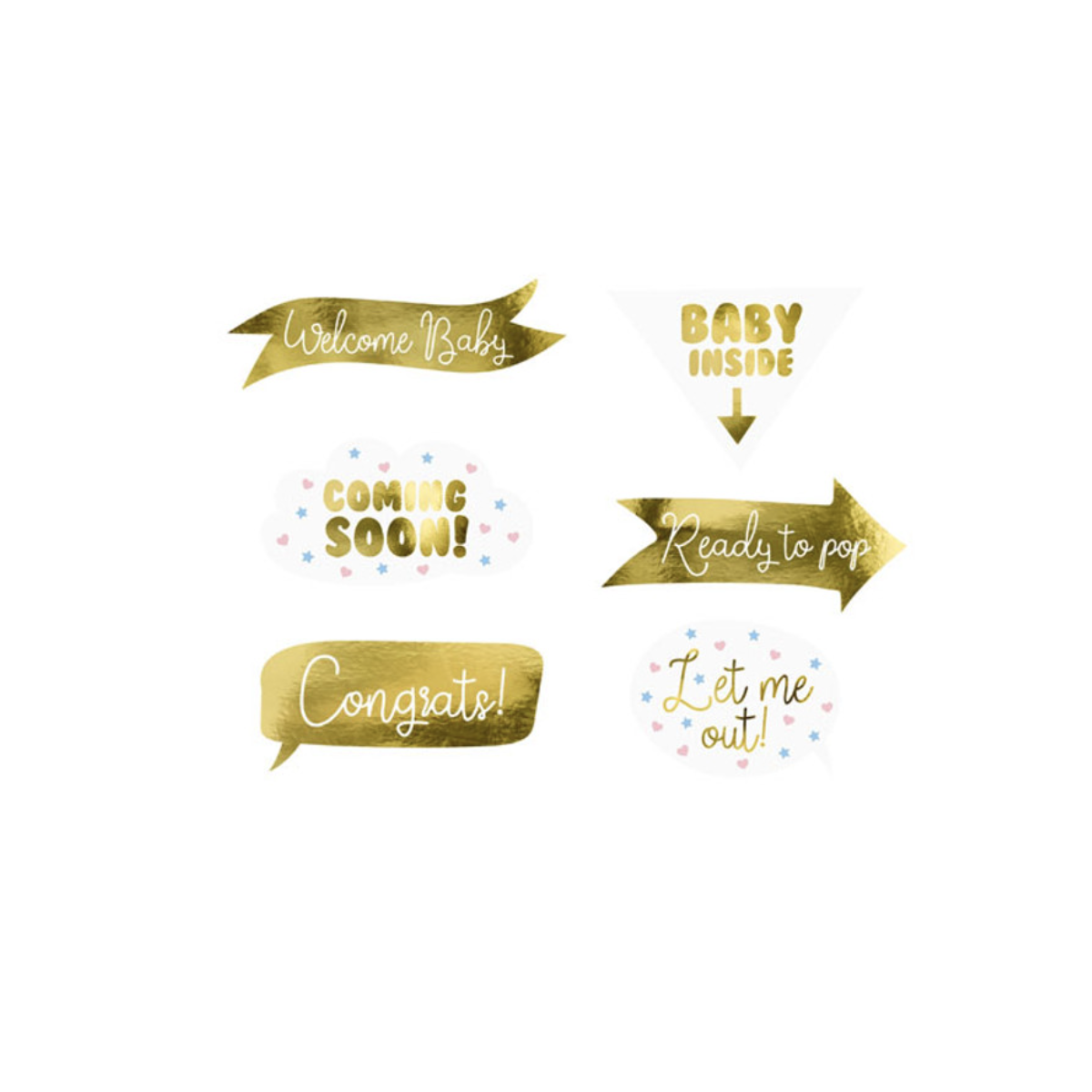 Baby Shower Photo Booth Props Baby Shower Photo Booth Props