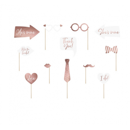 Wedding Photo Booth Props