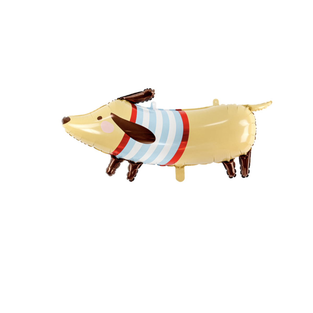 Dachshund Supershape Foil Balloon - Inflated Dachshund Supershape Foil Balloon - Inflated