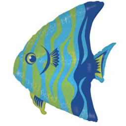 Angel Fish SuperShape Foil Balloon - Inflated