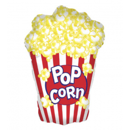 Popcorn SuperShape Foil Balloon - Inflated