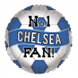 Football Chelsea Round Foil Balloon - Inflated Football Chelsea Round Foil Balloon - Inflated