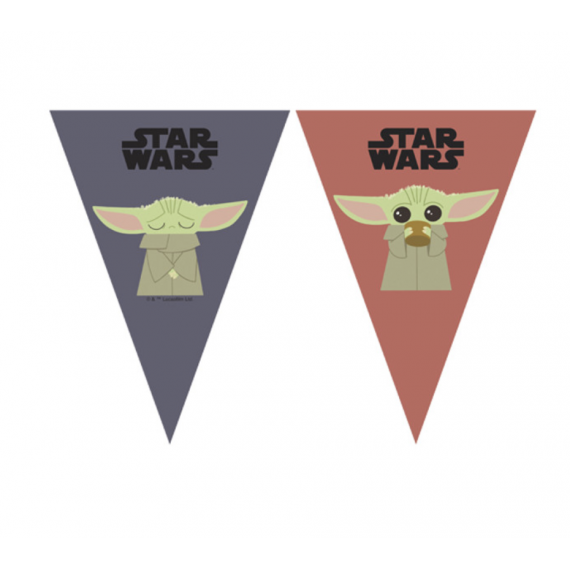 Star Wars Mandalorian Bunting Star Wars Mandalorian Bunting
