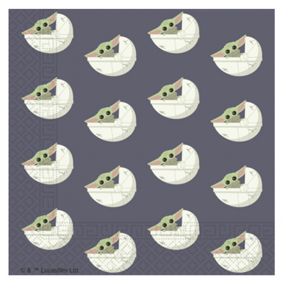 Star Wars Mandalorian Paper Napkins